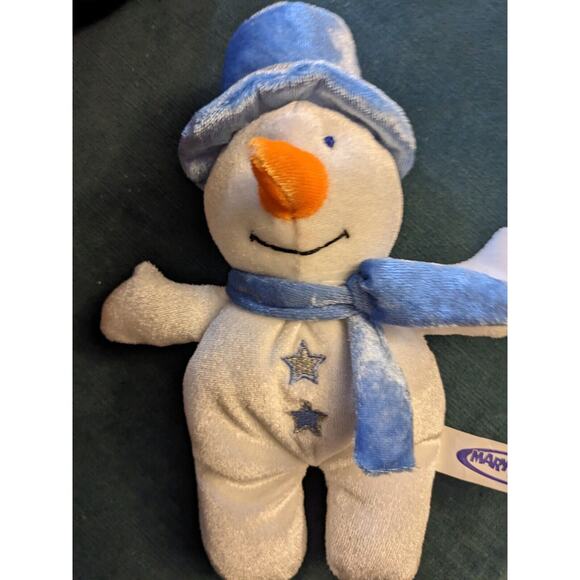 Mary Meyer Vintage‎ (1998?) Snowman Plush With Tags. Toy Hanging Ornament Wreath - Picture 1 of 5